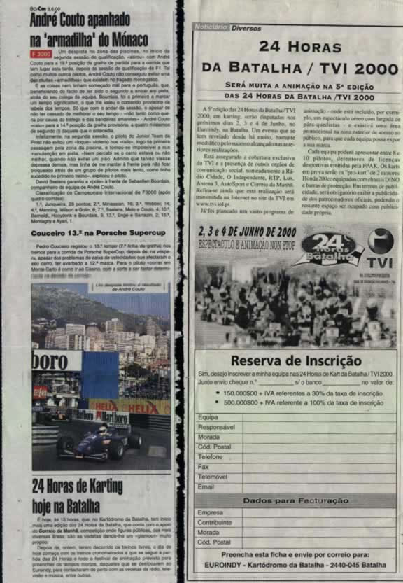 Imprensa escrita de 200011